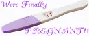 Positive Pregnancy Test- We're Finally PREGNANT!!