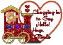 Chugging in to Say Hello! - Hugs, Glinda