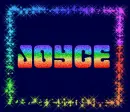 JOYCE rainbow bling frame