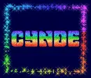CYNDE rainbow bling frame