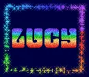 LUCY rainbow bling frame