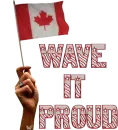 CANADA FLAG WAVE