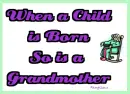 When a Child is Born ....