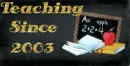Teaching Tag (chaulk board)- Teaching Since 2003