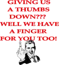 A FINGER FOR YOU
