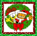 Garfield & Odie Christmas Wreath