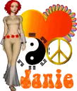 peace, love, harmony, janie