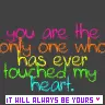 U R THE ONLY ONE
