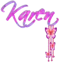 Scriptty Danglers - Karen