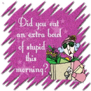 bowl of stupid