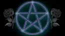 Blue Pentacle w/Roses