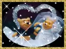 Wedding Pooh (with sparkles)