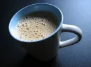 Blue coffee cup