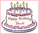 Happy Birthday, Sandi