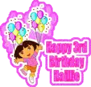 Happy 3rd Birthday Haillie