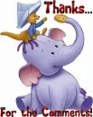 Pooh Heffalump & Roo- Thanks for the Comments!