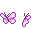 purple butterflies