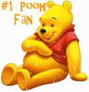 Pooh Sitting (with snow)- #1 Pooh Fan