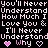 you'll never