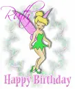 Tinkerbell Happy Birthday (animation)- Ruth