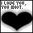 i luv u idiot