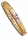 Gold Bangle Bracelet- Gina