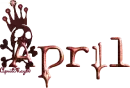 skull red drip blood april