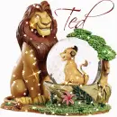 Lion King Mufasa & Simba Snowglobe (with sparkles effect)- Ted