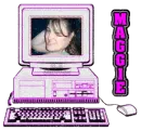 Maggie pink pc tag