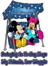 MAGGIE MICKEY & MINNIE SWINING