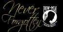 POW/ MIA You Are Not Forgotten Tag- Never Forgotten