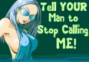 Anime Sexy Girl in Shades- Tell YOUR Man to Stop Calling ME!