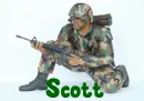 Soldier (in fatigues)- Scott