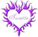 Suzette purple heart