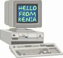 Computer- Hello from Kenia