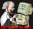 Sick Computer with Doctor- Can You Fix Me Doc?