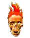 Fire Skull