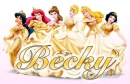 Disney Princesses - Becky