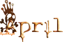 skull orange drip blood april