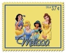 Melissa Princess Stamp