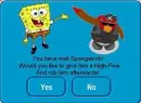 spongebob and clubpenguin