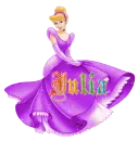 Cinderella Dancing Rainbow SparkleGlitter - Julia