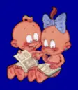 two babies