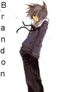 Brandon in dog