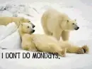 I don't do Mondays