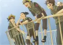 Chouji, Shikamaru, Naruto, Kiba and Akamaru
