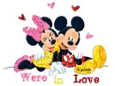 Were in Love(minnie and mickey mouse)