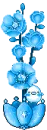 blue flowers