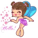 cute fairy - hello