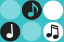 music notes background